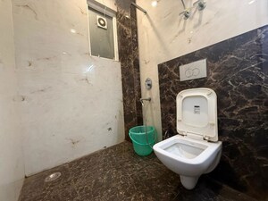 Bathroom in 2 BHK Builder Floor at KLJ Platinum Heights, Sector 77 – for Sale