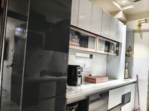 Kitchen in 3 BHK Apartment at Landcraft Golf Links, Pandav Nagar – for Rent