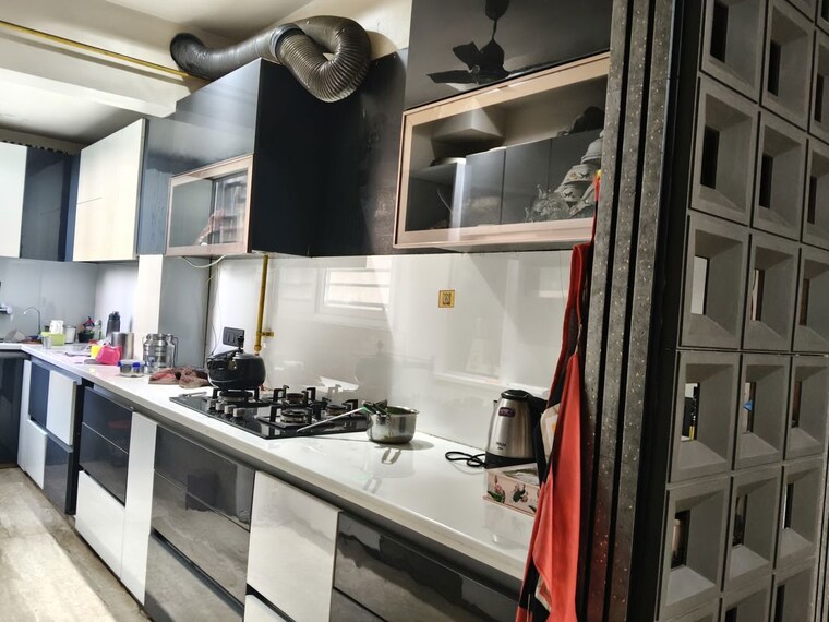 Kitchen, landcraft-golf-links 3 Bedroom 1600 Sq.Ft. Apartment In Pandav Nagar Ghaziabad 10346859