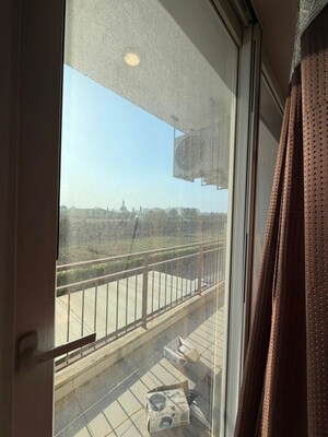 Balcony in 1 BHK Apartment at Barnala Green Lotus Avenue, Ambala Highway – for Rent