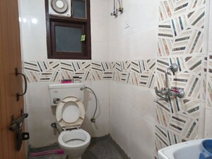 Bathroom in 1 RK Builder Floor at Saket – for Rent