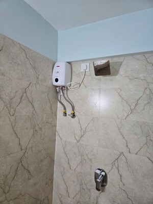 Bathroom in 2 BHK Apartment at Lake avenue CHS, Powai – for Rent