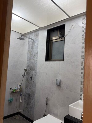 Bathroom in 2 BHK Apartment at Rajesh Raj Infinia, Malad West – for Rent