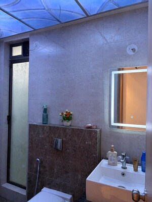 Attached Bathroom in 2 BHK Apartment at Rajesh Raj Infinia, Malad West – for Rent