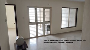 Living Room in 3 BHK Apartment at Kanchan Onyx, Pisoli – for Rent