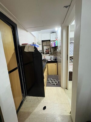 Kitchen in 1.5 BHK Apartment at Luv Kush Tower, Chembur – for Rent