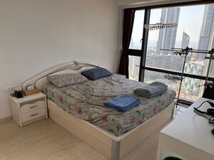 Bedroom in 3 BHK Apartment at Lodha The Park, Worli – for Rent