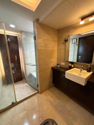 Living Room in 3 BHK Apartment at Gamdevi – for Sale