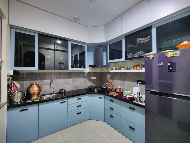 Kitchen, kalpataru-exquisite-sierra 3 Bedroom 1200 Sq.Ft. Apartment In Wakad Pune 10347008