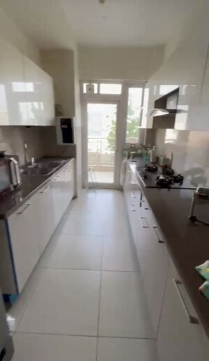 Kitchen in 3 BHK Apartment at Emaar Palm Heights, Sector 77 – for Rent