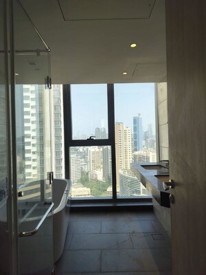 Building Lobby in 4 BHK Apartment at Rustomjee Crown, Prabhadevi – for Rent
