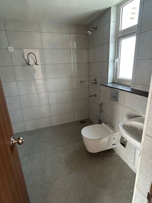 Bathroom in 4 BHK Villa at Godrej Golf Links Crest, Sector 27 Yamuna Expressway – for Rent