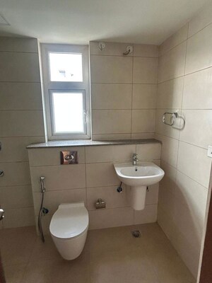 Bathroom in 4 BHK Villa at Godrej Golf Links Crest, Sector 27 Yamuna Expressway – for Rent