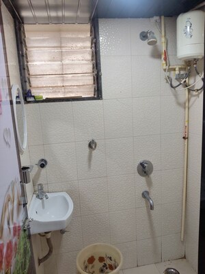 Bathroom in 2 BHK Apartment at Shree Balaji  Om Harmony, Kharghar – for Rent