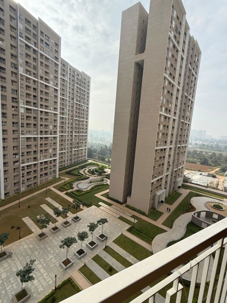 Balcony, sobha-dream-gardens 2 Bedroom 1200 Sq.Ft. Apartment In Thanisandra Main Road Bangalore 10347105
