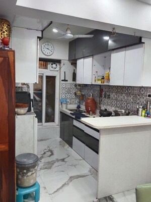 Kitchen in 2 BHK Apartment at Gurukrupa Gangav, Ghatkopar East – for Rent