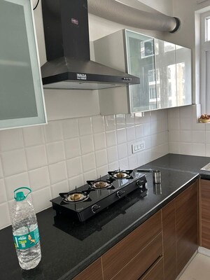 Kitchen in 3 BHK Apartment at Maxxus Elanza, International Airport Road – for Rent