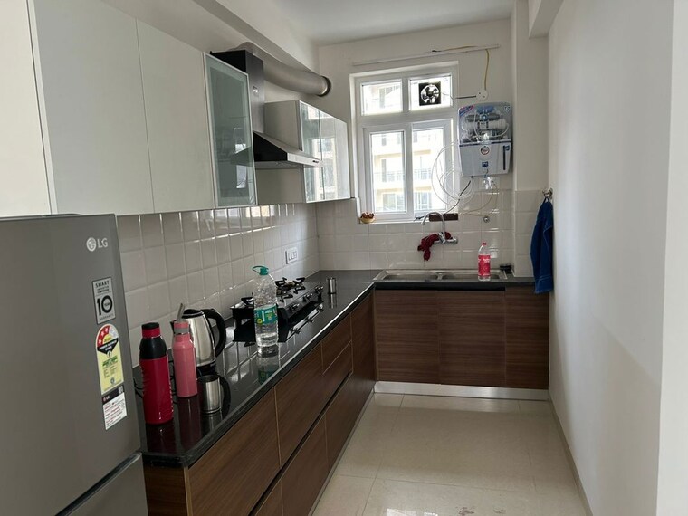Kitchen, maxxus-elanza 3 Bedroom 1755 Sq.Ft. Apartment In International Airport Road Zirakpur 10347104