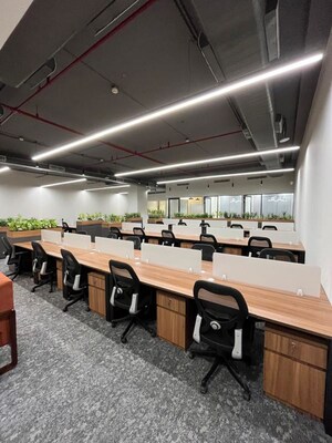 Kitchen in  Office Space at Kharadi – for Rent