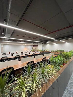 Kitchen in  Office Space at Kharadi – for Rent