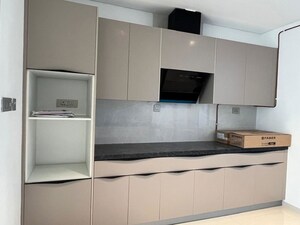 Kitchen in 4 BHK Apartment at Rustomjee Crown, Prabhadevi – for Rent