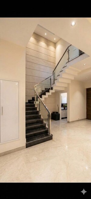 Staircase in 3.5 BHK Villa at Motia Aerogreens, Dyalpur – for Sale