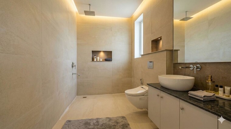 Bathroom, motia-aerogreens 3.5 Bedroom 1000 Sq.Ft. Villa In Dyalpur Zirakpur 10347154