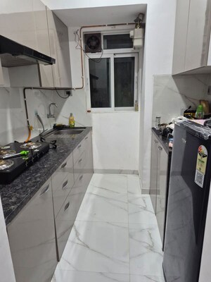 Kitchen in 2 BHK Apartment at Hiranandani Atlantis, Powai – for Sale