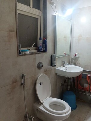 Bathroom in 2 BHK Apartment at Puraniks Aldea Espanola Phase 5, Baner – for Rent