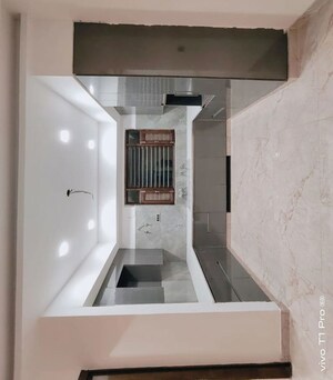Kitchen in 3 BHK Builder Floor at Green Fields Colony – for Sale