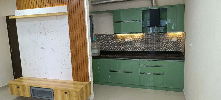 Kitchen, bren-northern-lights 2 Bedroom 800 Sq.Ft. Apartment In Jakkuru Bangalore 10347187