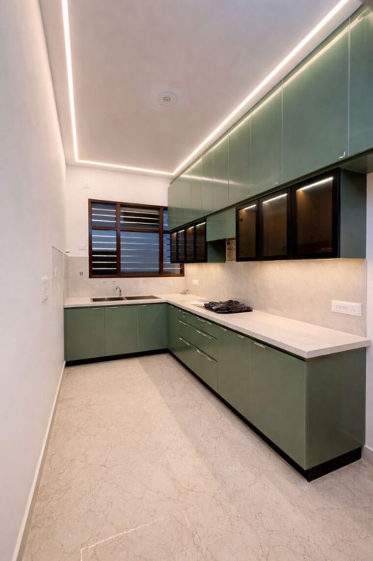 Kitchen, dhakoli 5 Bedroom 1000 Sq.Ft. Independent House In Dhakoli Zirakpur 10284400