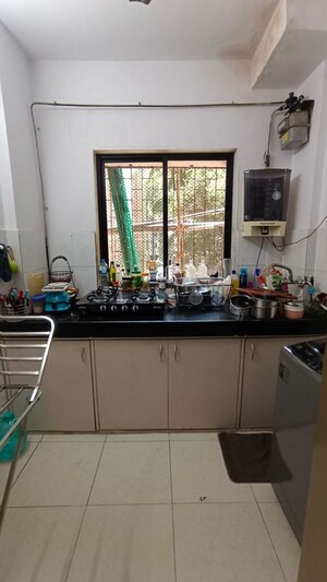 Kitchen in 1 RK Apartment at Shiv Ganga Apartment Malad, Malad West – for Rent
