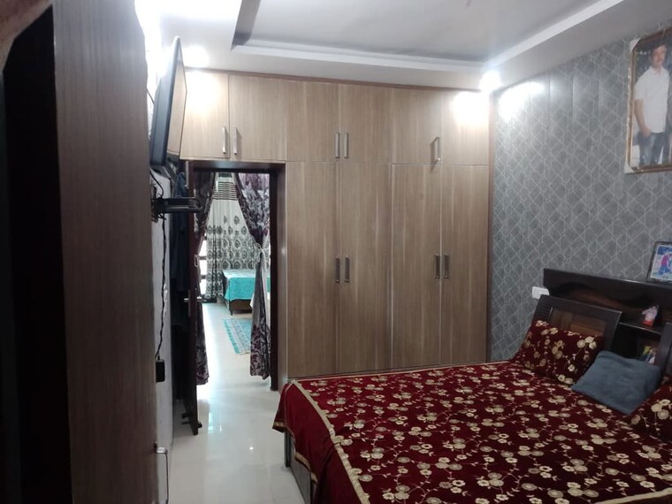 Bedroom, guru-nanak-enclave 2 Bedroom 1000 Sq.Ft. Builder Floor In Dhakoli Zirakpur 10314896