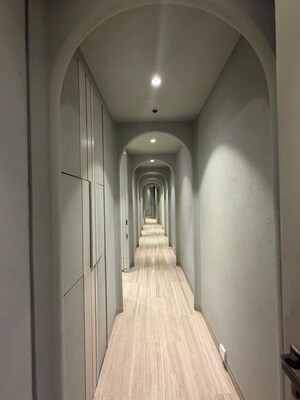 Building Lobby in 4 BHK Apartment at Lodha The World Towers World One Tier 2, Worli – for Rent