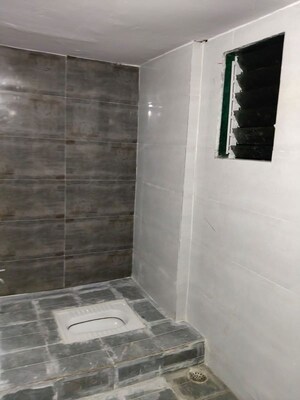 Bathroom in 1 BHK Apartment at Kopar Khairane – for Rent