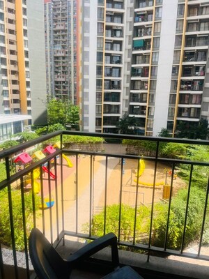 Balcony in 1 BHK Apartment at Shapoorji Pallonji Joyville Hinjewadi, Hinjewadi – for Rent