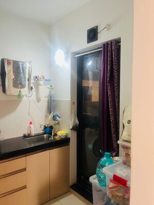 Kitchen in 1 BHK Apartment at Shapoorji Pallonji Joyville Hinjewadi, Hinjewadi – for Rent