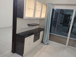 Kitchen in 3 BHK Apartment at Cybercity Rainbow Vistas Rock Gardens, Hi Tech City – for Rent