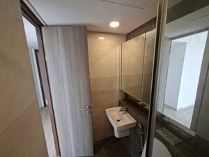 Bathroom in 3 BHK Apartment at Lodha The Park, Worli – for Rent