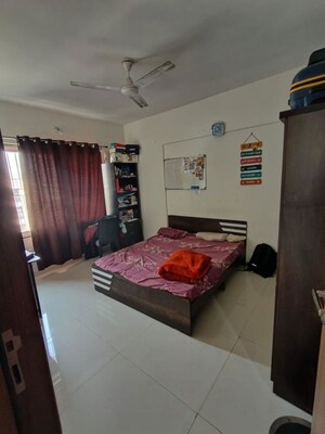 Bedroom in 2 BHK Apartment at Prasun Sarvam, Kharadi – for Sale