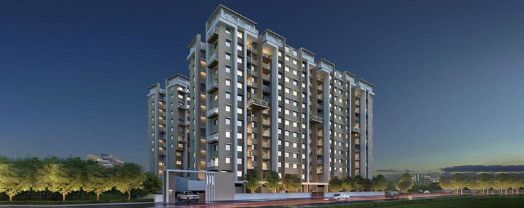 Exterior View, prasun-sarvam 2 Bedroom 1085 Sq.Ft. Apartment In Kharadi Pune 10347233