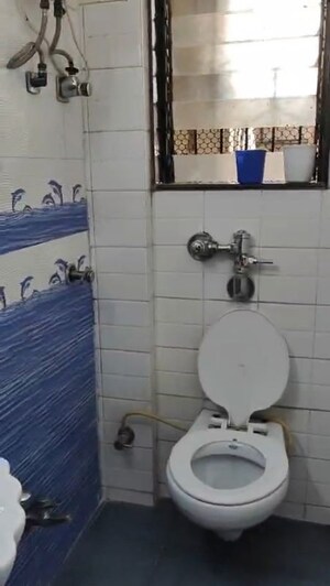 Bathroom in 2 BHK Apartment at Sindhi Society, Chembur – for Rent