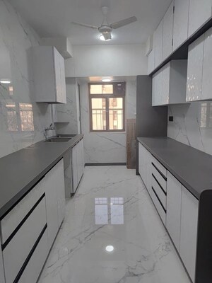Kitchen in 4 BHK Apartment at Madhukunj Apartment Prabhadevi, Prabhadevi – for Rent