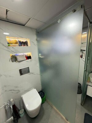 Bathroom in 2 BHK Apartment at Leela Apartment Versova, Versova – for Rent