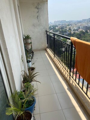Balcony in 2.5 BHK Apartment at Keerthi Regalia, Sarjapur – for Rent