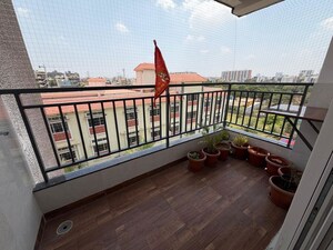 Balcony in 3 BHK Apartment at CBR Sarasthira, Kr Puram – for Rent