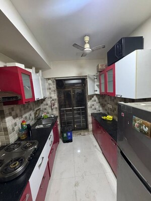 Kitchen in 3 BHK Apartment at Om Sai CHS Andheri West, Andheri West – for Rent