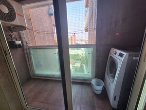 Balcony in 3 BHK Apartment at Om Sai CHS Andheri West, Andheri West – for Rent