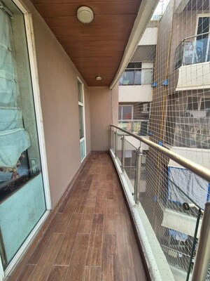 Balcony in 3 BHK Apartment at Om Sai CHS Andheri West, Andheri West – for Rent